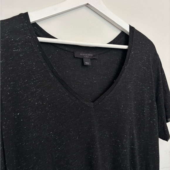 ALLSAINTS Black Vneck - Picture 2 of 5